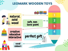 Load image into Gallery viewer, Leomark Champions Table de babyfoot Table en Bois Jeu de Football, Table de Baby-Foot, Baby Foot