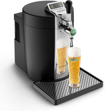 Load image into Gallery viewer, KRUPS BEERTENDER Machine à bière pression, Compatible avec les fûts de 5 L, Tireuse à bière, Pompe à bière, Indicateur température, Indicateur volume restant VB700800