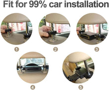 Load image into Gallery viewer, Lecteur vidéo HD 13,3 pouces (1080p) pour appuie-tête de voiture,Android 9.0,avec support de montage,écran tactile IPS 2 Go + 32 Go
