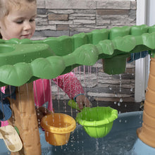 Load image into Gallery viewer, Rain Shower Splash Table d'eau avec 13 Accessoires - Bleu &amp; Vert | Table Jeux d'eau | Table d’activité pour Le Jardin,Table Activité Eau | Table d'eau Extérieur