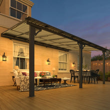 Load image into Gallery viewer, AECOJOY 16x10 Outdoor Hardtop Gazebo Adjustable Height (6.5-9.8Ft) Pergola for Patio