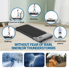 Load image into Gallery viewer, Walking Pad 2 in 1 Under Desk Treadmill, 2.5HP Low Noise Walking Pad Running Jogging Machine with Remote Control for Home Office, Lightweight Portable Desk Treadmill Installation Free