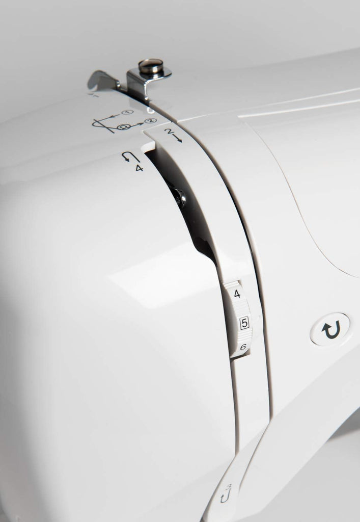 Haute Couture F527C Machine à coudre électronique Professionnelle,80 points,utilitaires,élastiques,décoratifs,Facile pour Débutants Electrique Portable,Maison