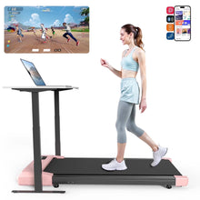 Load image into Gallery viewer, Walking Pad 2 in 1 Under Desk Treadmill, 2.5HP Low Noise Walking Pad Running Jogging Machine with Remote Control for Home Office, Lightweight Portable Desk Treadmill Installation Free