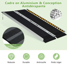 Load image into Gallery viewer, Rampe D檃ccs en Aluminium avec Plaque de Transition pour Maison 122L -