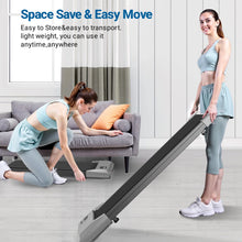 Load image into Gallery viewer, Walking Pad 2 in 1 Under Desk Treadmill, 2.5HP Low Noise Walking Pad Running Jogging Machine with Remote Control for Home Office, Lightweight Portable Desk Treadmill Installation Free