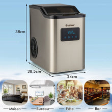 Load image into Gallery viewer, Machine  Glaons 24kg en 24h Panneau de Contr么le Tactile LED -