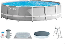 Load image into Gallery viewer, Intex piscine prism frame ronde tubulaire (ø)3,05 x (h)0,76m