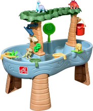 Load image into Gallery viewer, Rain Shower Splash Table d'eau avec 13 Accessoires - Bleu &amp; Vert | Table Jeux d'eau | Table d’activité pour Le Jardin,Table Activité Eau | Table d'eau Extérieur