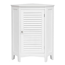 Load image into Gallery viewer, Tangkula Corner Bathroom Cabinet with Single Shutter Door