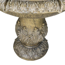 Load image into Gallery viewer, 48�?h Outdoor Floor Water Fountain, 3 - Tiers Concrete Water Fountain with Submersible Electric Pump - Garden Cascading Waterfall for Yard Patio Lawn Home Decor