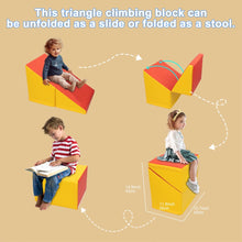 Load image into Gallery viewer, KORIMEFA 5 PCS Kids Climbing Toys for Toddlers 1 - 3, Lightweight Couch Kids for Crawling Sliding, Soft Play Equipment Foam Climber Blocks, Indoor Climb and Crawl Activity Playset
