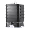 VEVOR 5 - Tray Worm Composter, 50 L Worm Compost Bin Outdoor and Indoor, Sustainable Design Worm Farm Kit, for Recycling Food Waste, Worm Castings, Worm Tea, Vermiculture and Vermicomposting